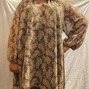 New Zara Oversized mini Tunic